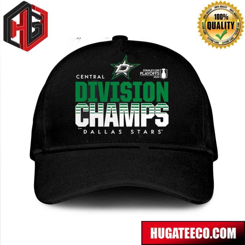 Dallas Stars Fanatics Branded 2024 Central Division Champions Hat-Cap