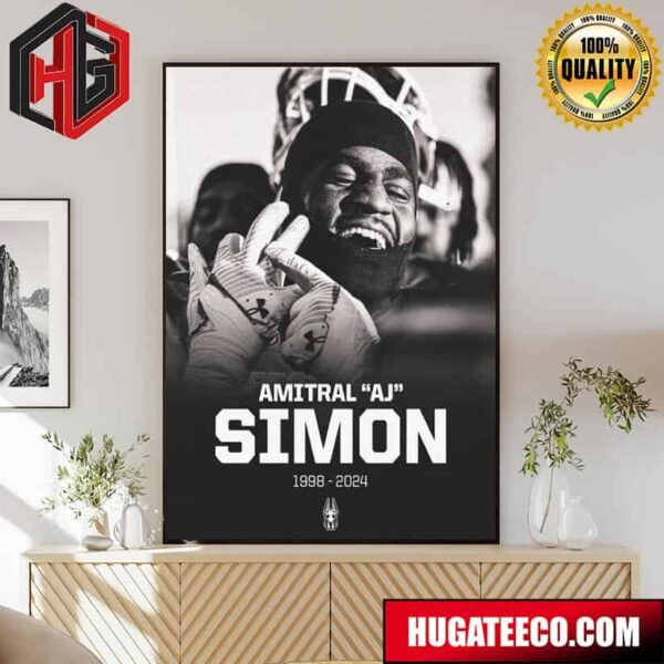 Damn Rip Amitral Aj Simon NFL Draft Prospect Poster Canvas