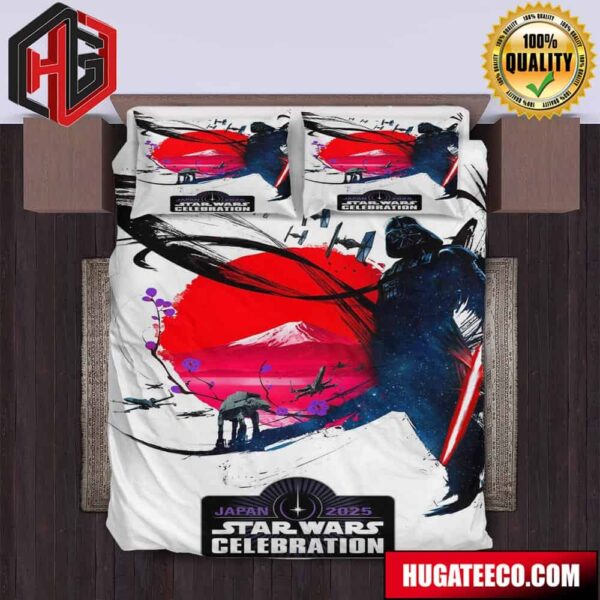 Darth Vader First Look At The Striking Star Wars Celebration Japan 2025 Key Art Home Decor Bedding Set