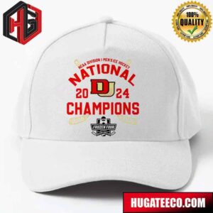 Denver Pioneers NCAA Division I Mens Ice Hockey National Champions 2024 Hat-Cap