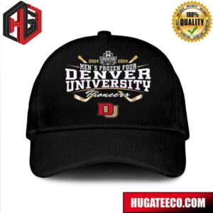 Denver Pioneers University NCAA Mens Frozen Four Ice Hockey 2024 Hat-Cap