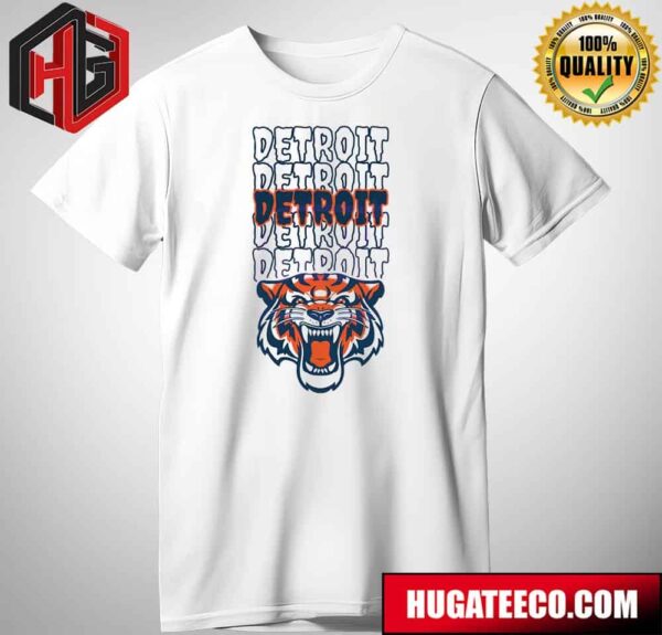 Detroit Tigers MLB Mascot Baseball Team T-Shirt