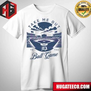 Detroit Tigers MLB Take Me Out To The Ball Game T-Shirt