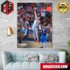 The 2023-24 Kia NBA Clutch Player Of The Year Is Stephen Curry Poster Canvas