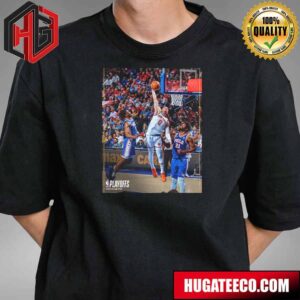 Donte DiVincenzo New York Knicks Throwdown Philadelphia 76ers In NBA Playoffs T-Shirt