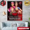 Drafted To RAW Alba Fyre And Isla Dawn WWE Draft 2024 Poster Canvas