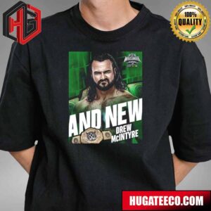 Drew Mcintyre Has Dethroned Seth Rollins At Wrestle Mania WWE T-Shirt
