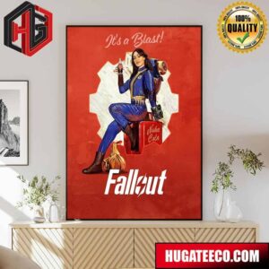 Ella Purnell Was Amazing As Lucy Maclean In The Fallout Poster Canvas