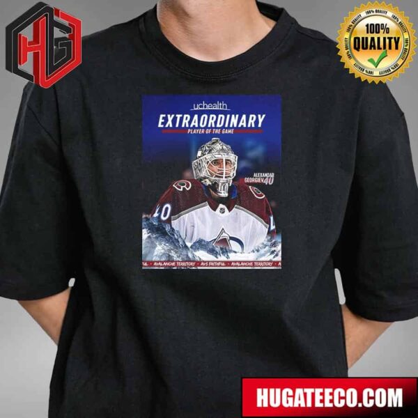 Extraordinary Player Of The Game Alexandar Georgiev No 40 T-Shirt