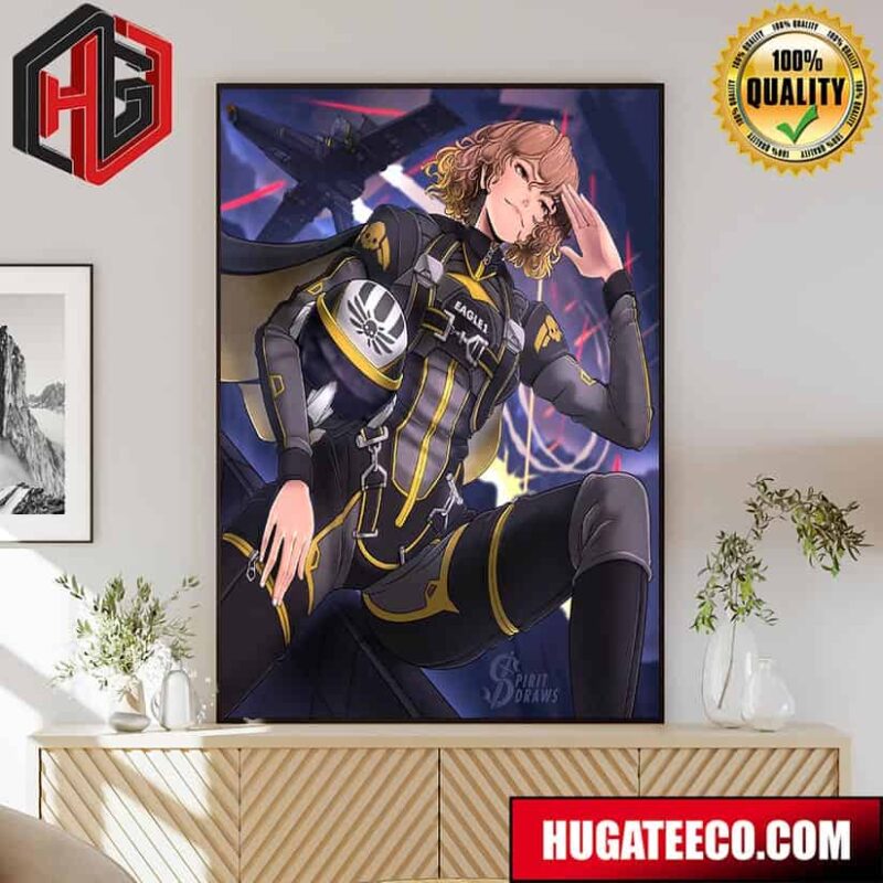 Eyes Up And Focused On The Mission Helldivers Poster Canvas
