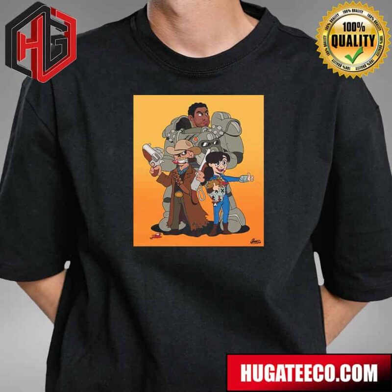 Fallout Poster Cartoon Art The World Deserves A Better Ending T-Shirt