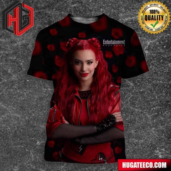 First Look At The Daughter Of Queen Of Hearts In Descendants The Rise Of Red 3D T-Shirt