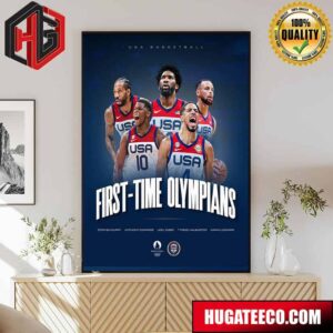 Five Fresh Faces Of USA Basketball Will Make Olympic Debuts This Summer In Paris Poster Canvas