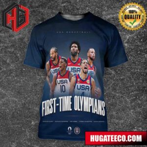 Five Fresh Faces Of USA Basketball Will Make Olympic Debuts This Summer In Paris All Over Print Shirt