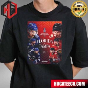 Florida Panthers Vs Tampa Bay Lightning NHL Round One Time To Hunt Stanley Cup Playoffs 2024 T-Shirt