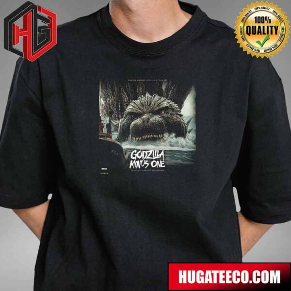 Godzilla Minus One An Oscar Winning Film Arrives  April 29 At 5 Pm Est T-Shirt