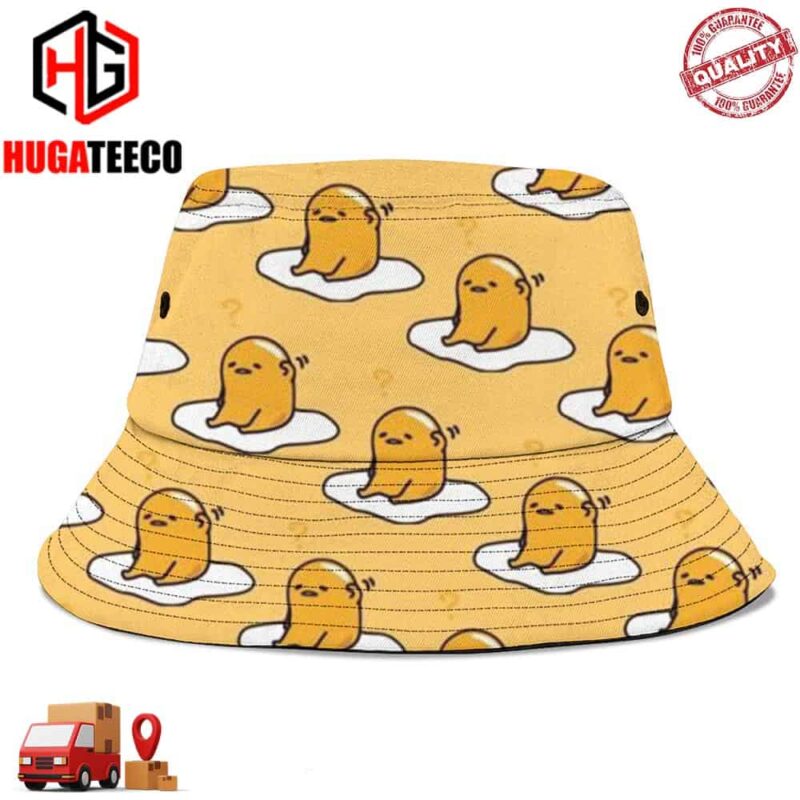 Gudetama For Kids Funny Summer Headwear Bucket Hat-Cap For Family