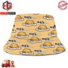 Gudetama Yellow Background Summer Headwear Bucket Hat-Cap For Family