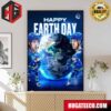 Happy Earth Day Vancouver Canucks Fans Poster Canvas