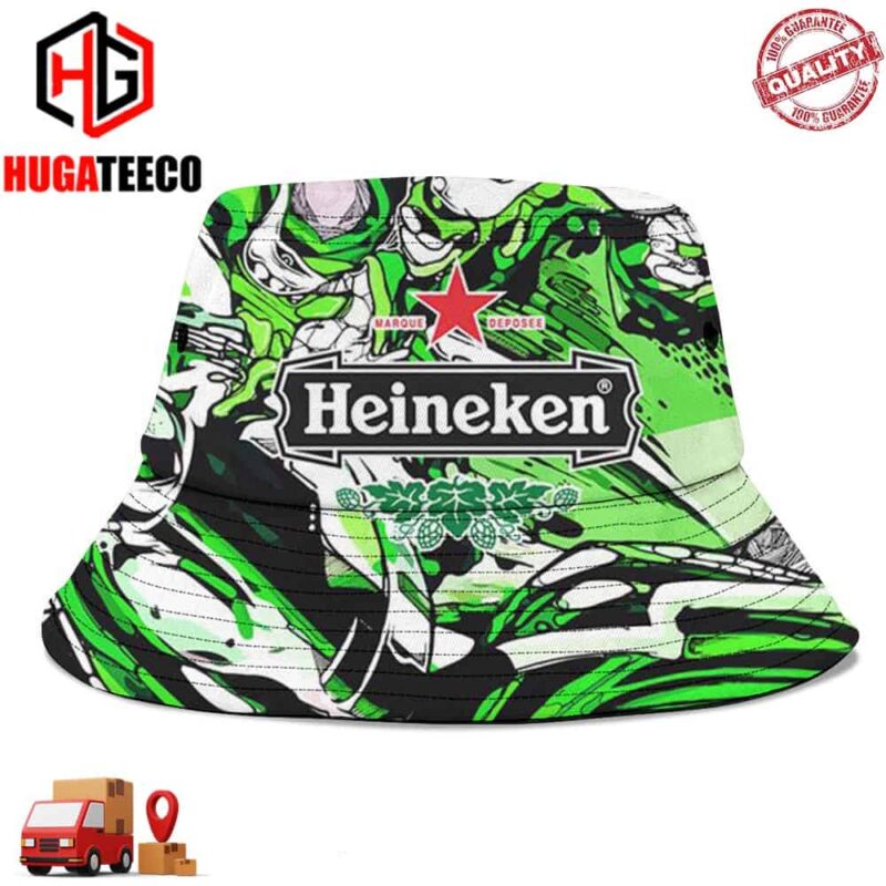Heineken For Beer Lovers Summer Headwear Bucket Hat-Cap For Family