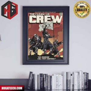 Helldivers 2 Two Comics Collection The Clean-Up Crew Vol 54 Did Someone Call Pest Control Poster Canvas