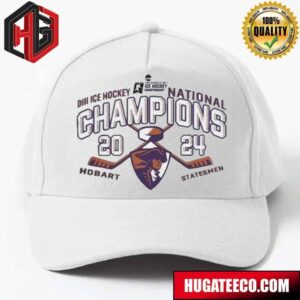 Hobart Statesmen 2024 Diii Men’s Ice Hockey National Champions Hat-Cap