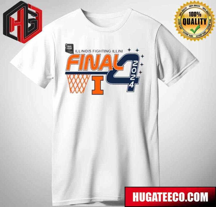 Illinois Fighting Illini Men’s Basketball 2024 Final Four T-Shirt