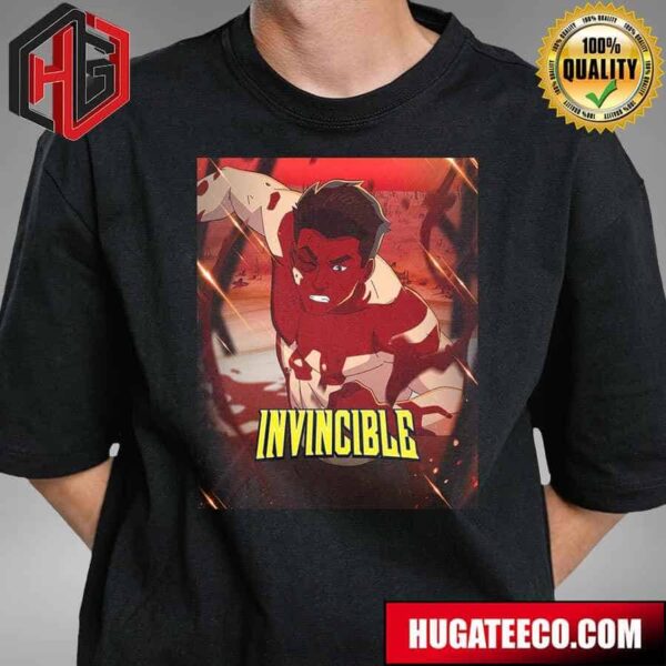 Incredible Poster For Invincible New Episodes Thursdays At 12 Am Pt On Prime T-Shirt