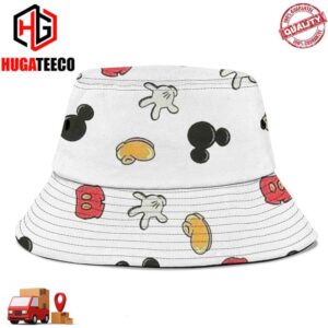 Invisible Mickey Mouse Summer Headwear Bucket Hat-Cap For Family