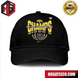 Iowa Hawkeyes Nike 2024 NCAA Women’s Basketball National Champions March Madness Hat-Cap