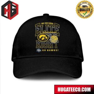 Iowa Hawkeyes The 2024 NCAA March Madness Elite Eight Go Hawks Hat-Cap