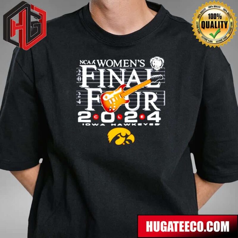 Iowa Hawkeyes Women’s Basketball Final Four Time Signature TeeNCAA March Madness T-Shirt