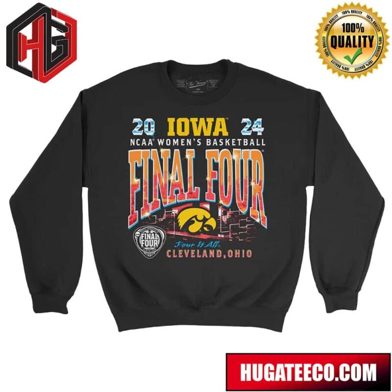 Iowa WBB 2024 Final Four Streetwear Crewneck