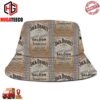 Jack Daniels Midnight Citrus Symphony Lynchburg Lemonade Whiskey Summer Headwear Bucket Hat-Cap For Family
