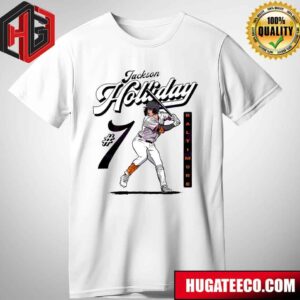 Jackson Holliday Baltimore Orioles Baseball Player MLB T-Shirt
