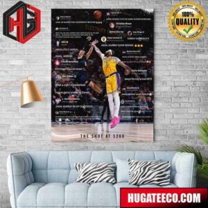 Jamal Murray Denver Nuggets NBA Game Winner The Shot At 5280 Poster Canvas