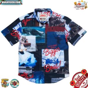Jaws The Beach Is Closed RSVLTS Collection Summer Hawaiian Shirt