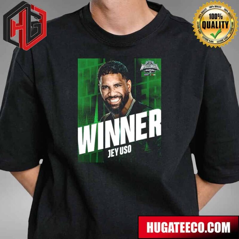 Jey Uso Defeats Jimmy Uso At Wrestle Mania WWE T-Shirt