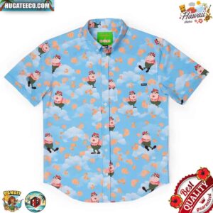 Jimmy Neutron Carl’s Croissants RSVLTS Collection Summer Hawaiian Shirt