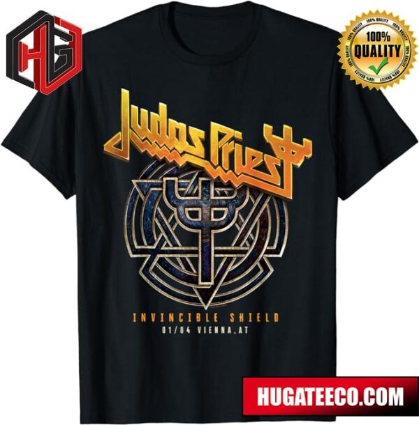 Judas Priest Invincible Shield Tour 2024 Vienna Merchandise T-Shirt