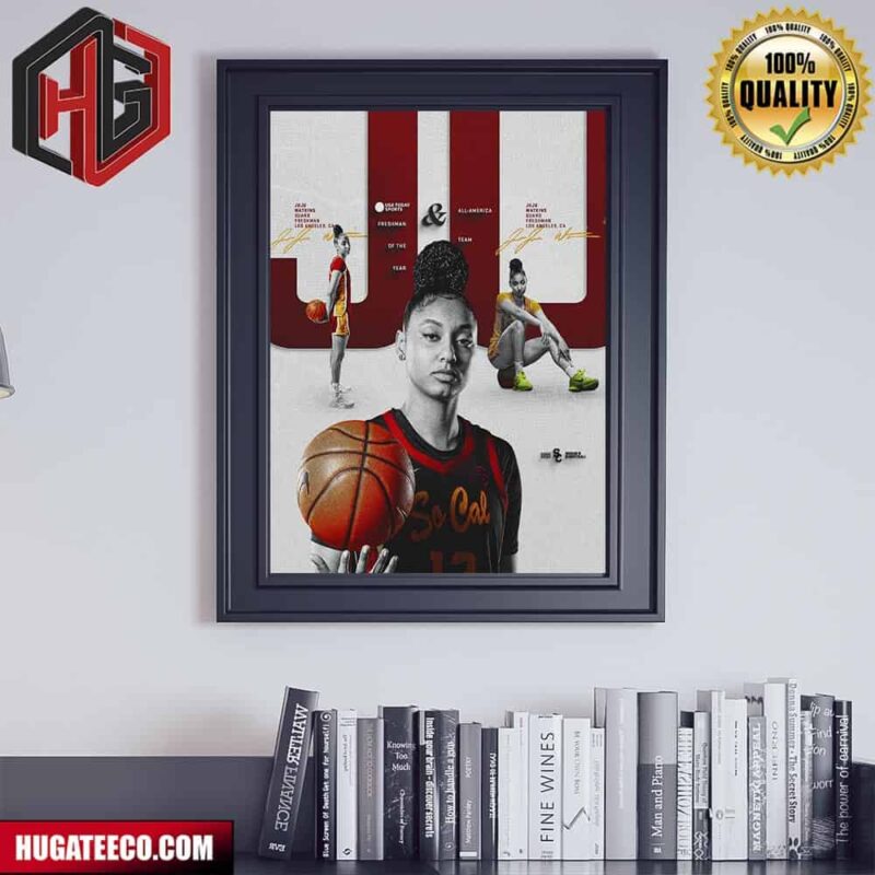 Juju Watkins Has Been Named The Freshman Of The Year And An All-American By USA Today Sports Poster Canvas