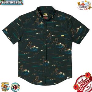 Jurassic Park Must Go Faster RSVLTS Collection Summer Hawaiian Shirt