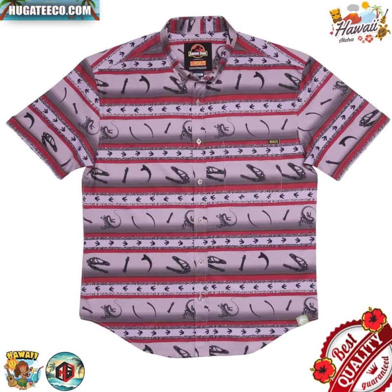 Jurassic Park Six Foot Turkey RSVLTS Collection Summer Hawaiian Shirt