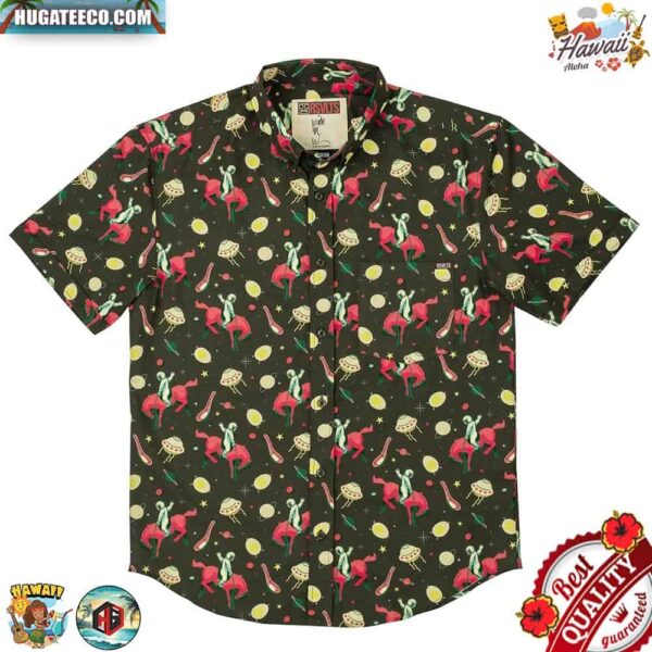 Justin Warner Space Cowboy RSVLTS Collection Summer Hawaiian Shirt