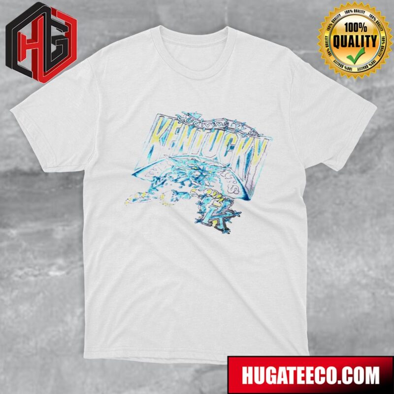 Kentucky Wildcats Cactus Jack Goes Back To College Travis Scott x Fanatics x Mitchell And Ness With NCAA March Madness 2024 T-Shirt