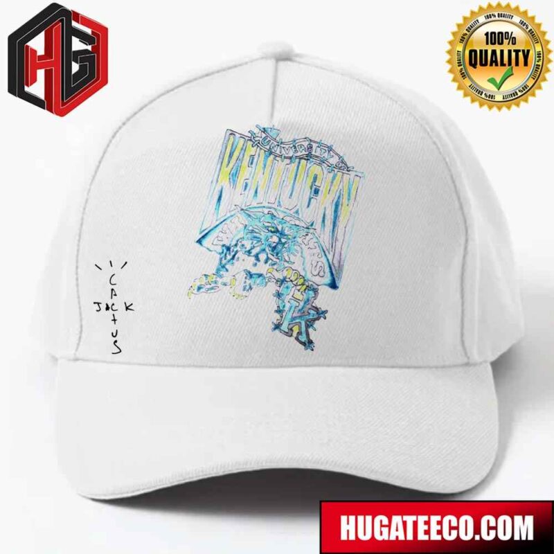 Kentucky Wildcats Cactus Jack Goes Back To College Travis Scott x Fanatics x Mitchell And Ness With NCAA March Madness 2024