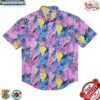 La Croy Purple Stuff RSVLTS Collection Summer Hawaiian Shirt