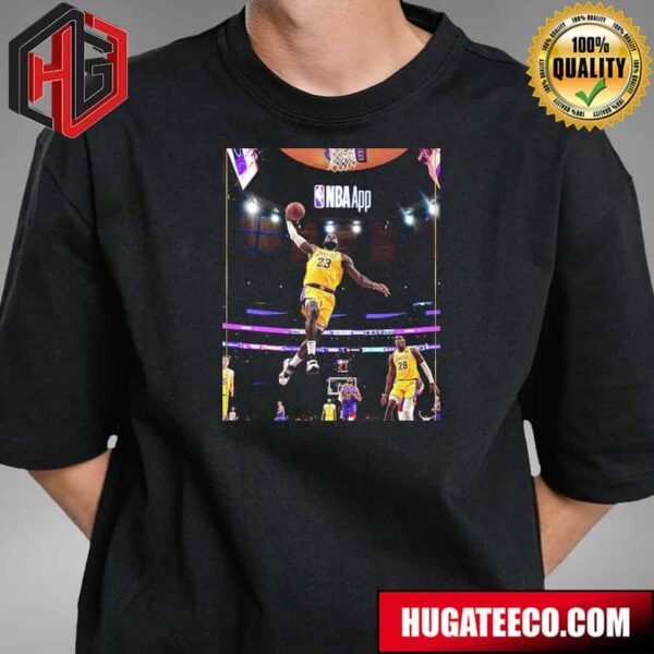 Lebron James Lakers Jump Out To An 8-0 Lead On Tnt T-Shirt