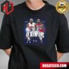 Lebron James And Anthony Davis Rep The Red White And Blue In The Olimpic Games 2024 Team USA Men’s Basketball National Team T-Shirt