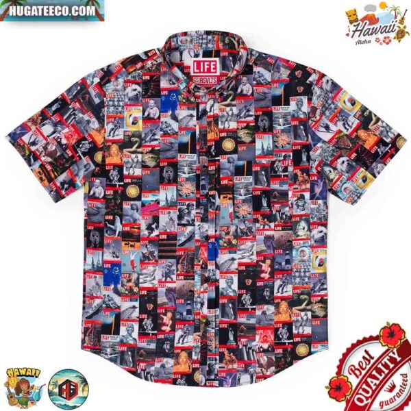 Life Magazine Got You Covered RSVLTS Collection Summer Hawaiian Shirt